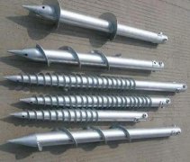 螺旋地桩的组成部分