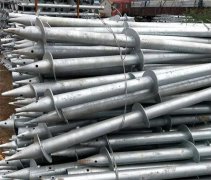 光伏螺旋地桩是由什么材料制成的?